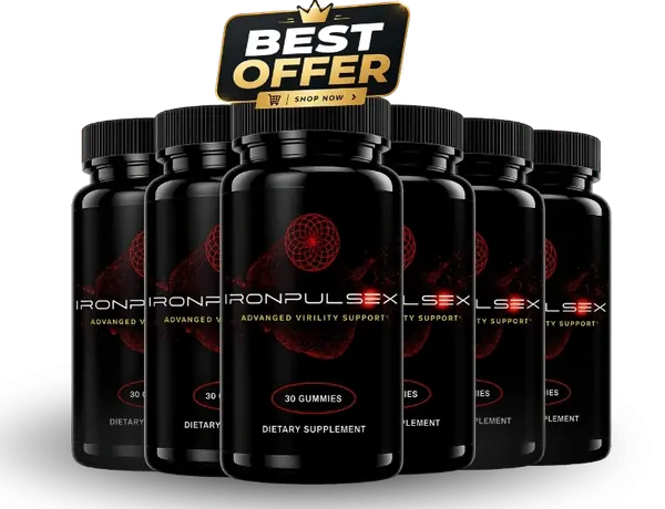 Six IronPulseX bottles with a best offer badge